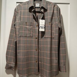Zara Button Down Shirt - NWT - size L